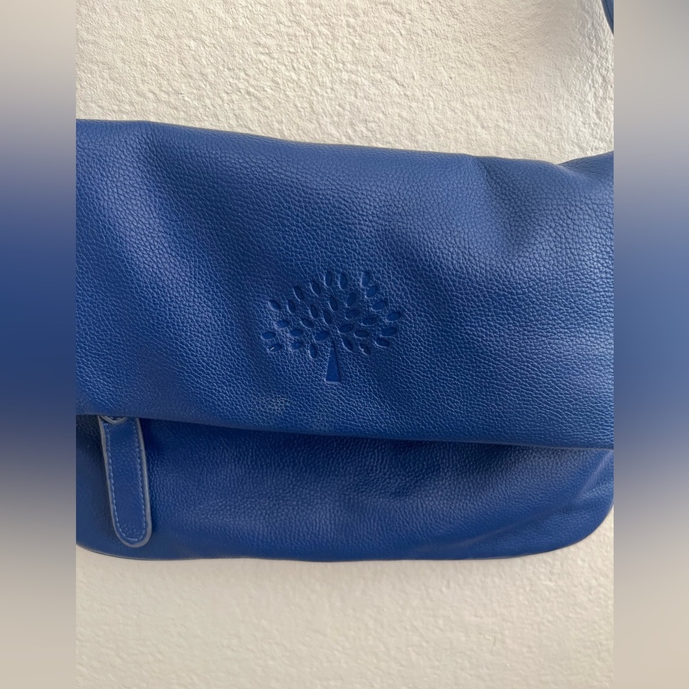 Blue Mulberry Crossbody Purse